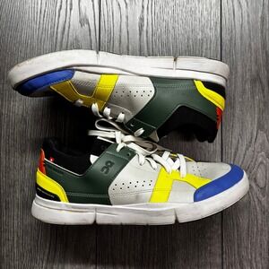 On Running The Roger Clubhouse Mens 8.5 Forest Pearl Multicolor Sneakers